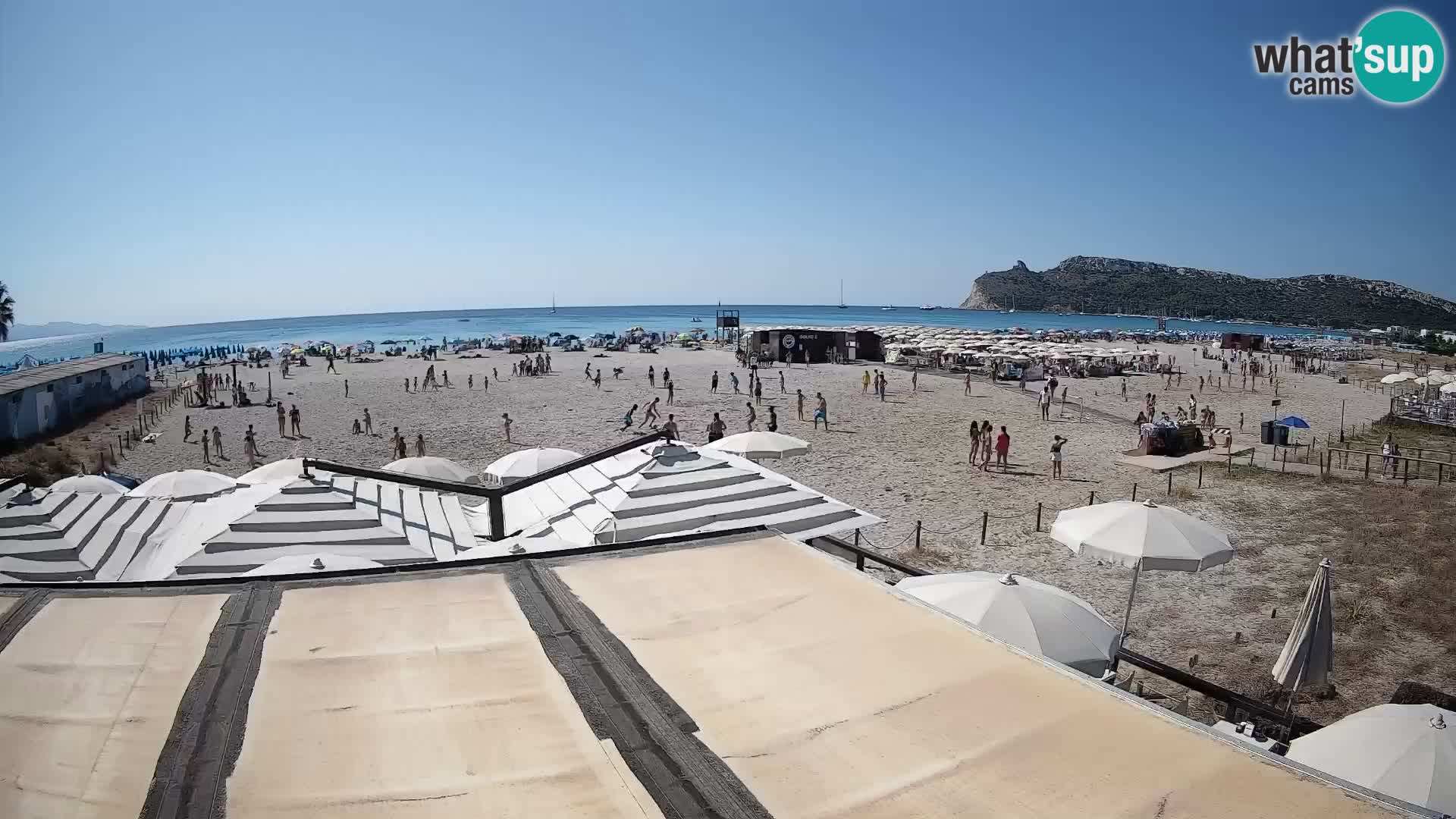 Webcam spiaggia del Poetto | Cagliari | Sardegna