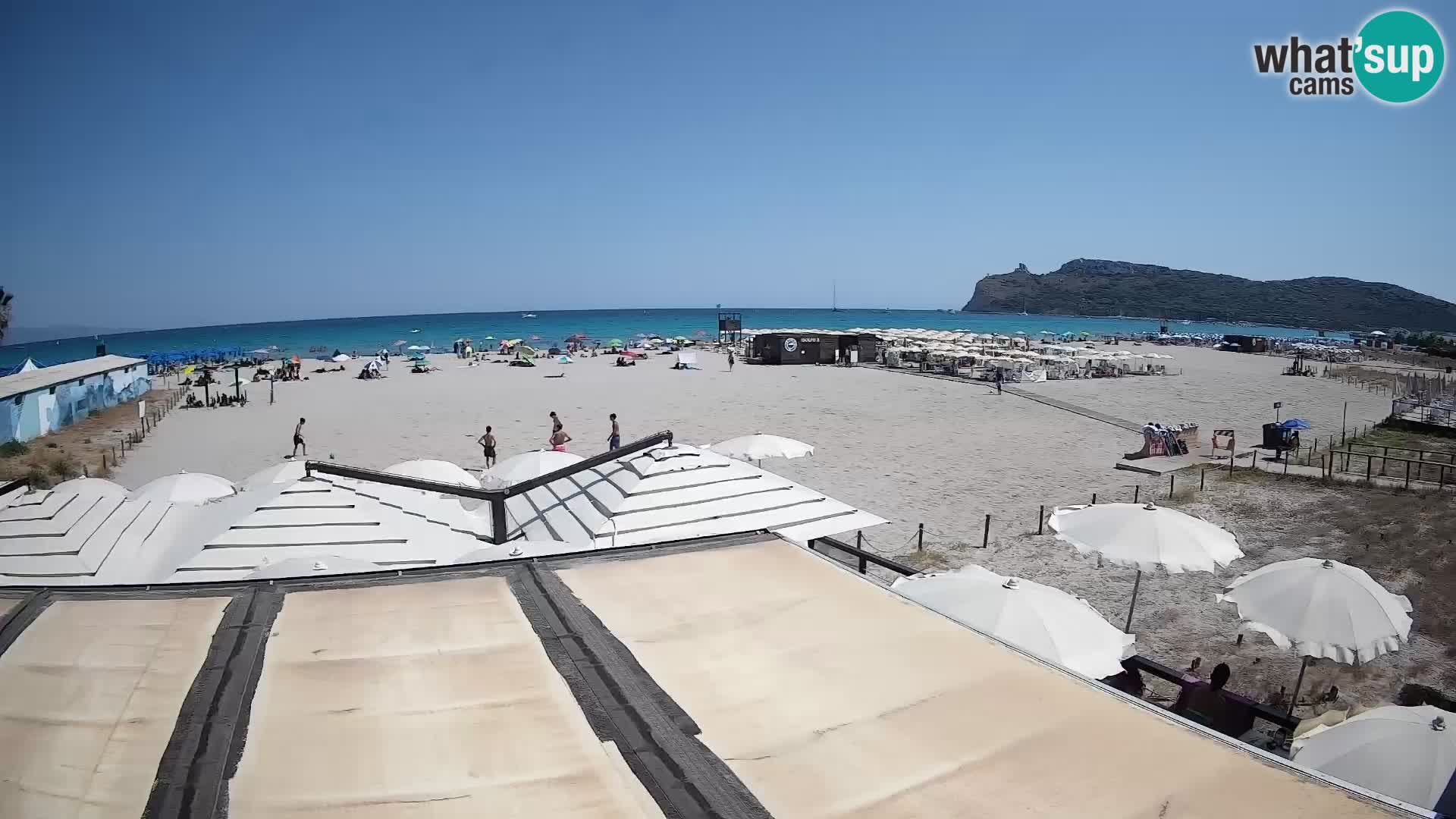 Webcam spiaggia del Poetto | Cagliari | Sardegna