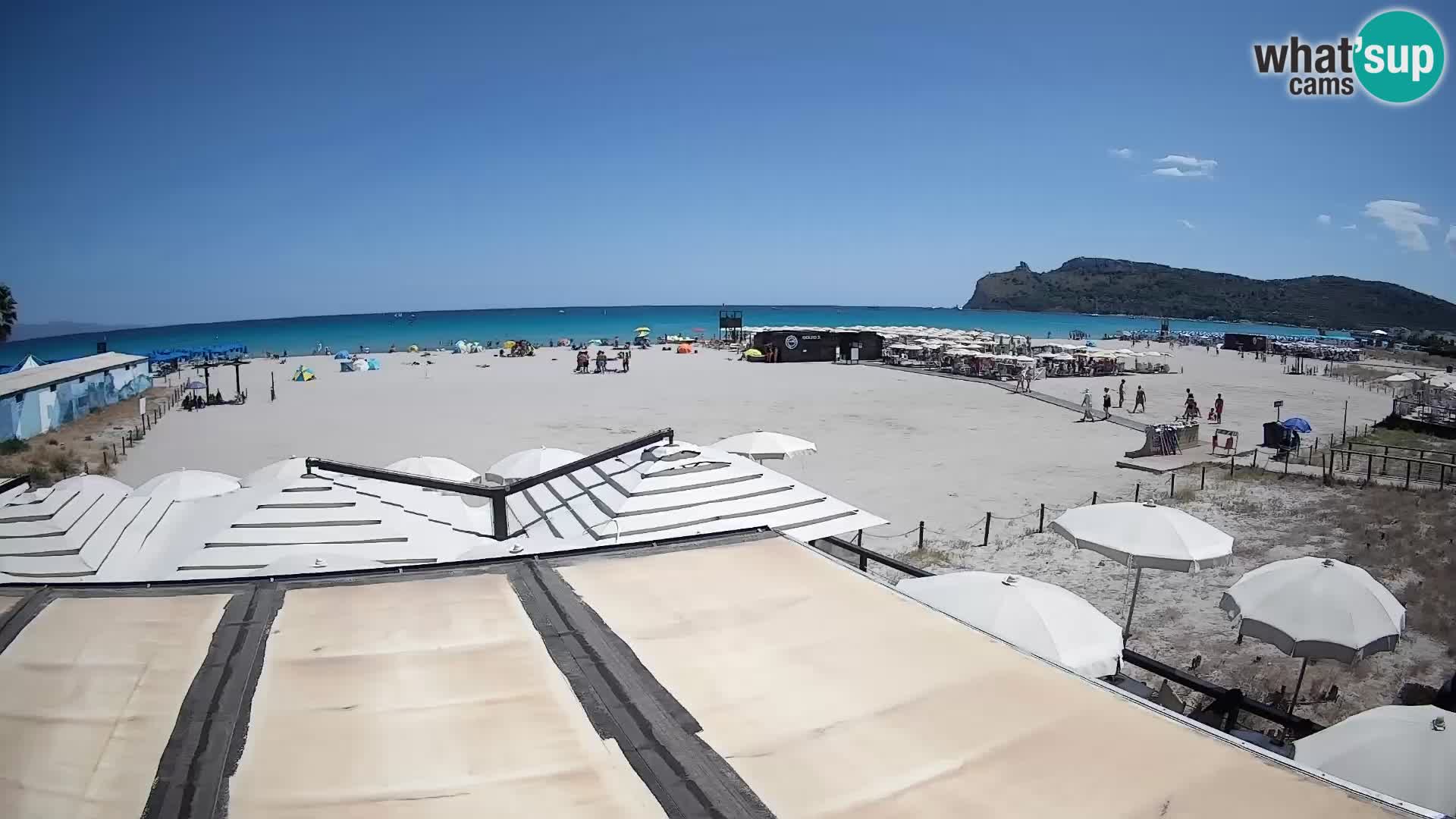 Poetto beach webcam | Cagliari | Sardinia