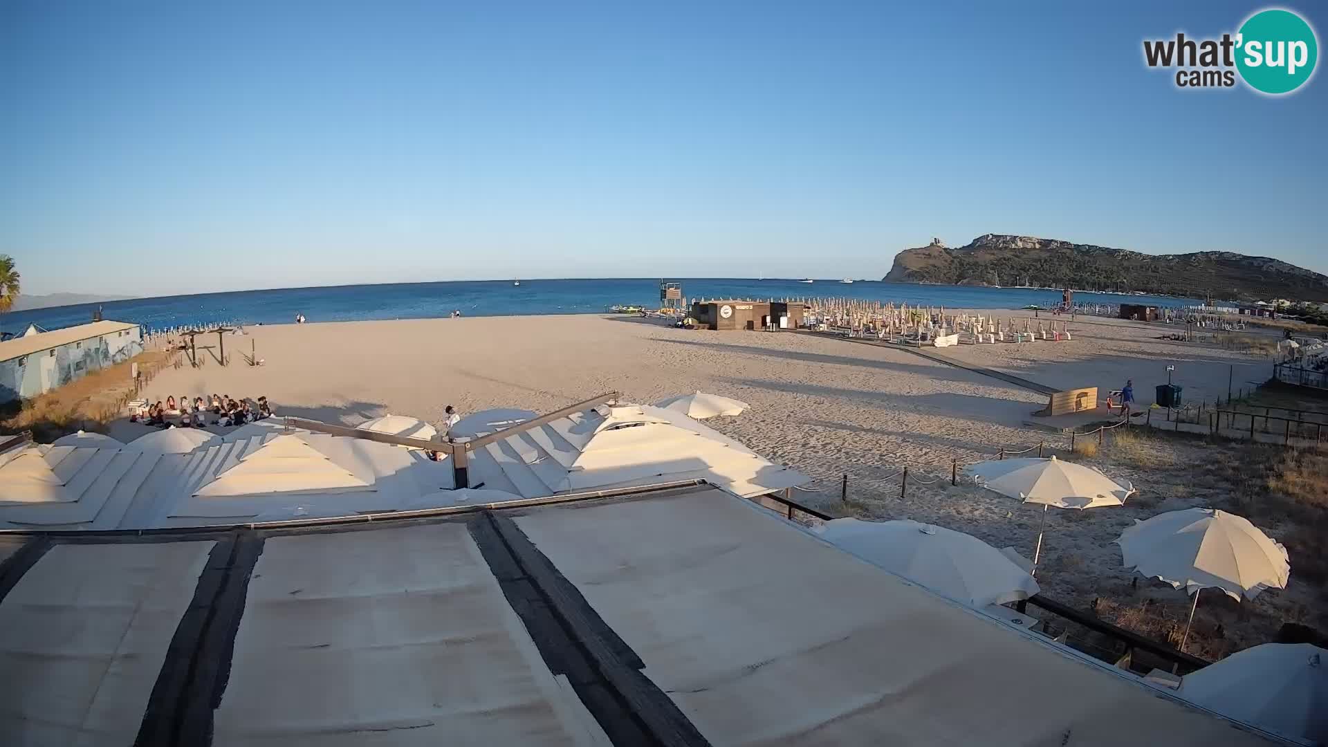 Poetto beach webcam | Cagliari | Sardinia