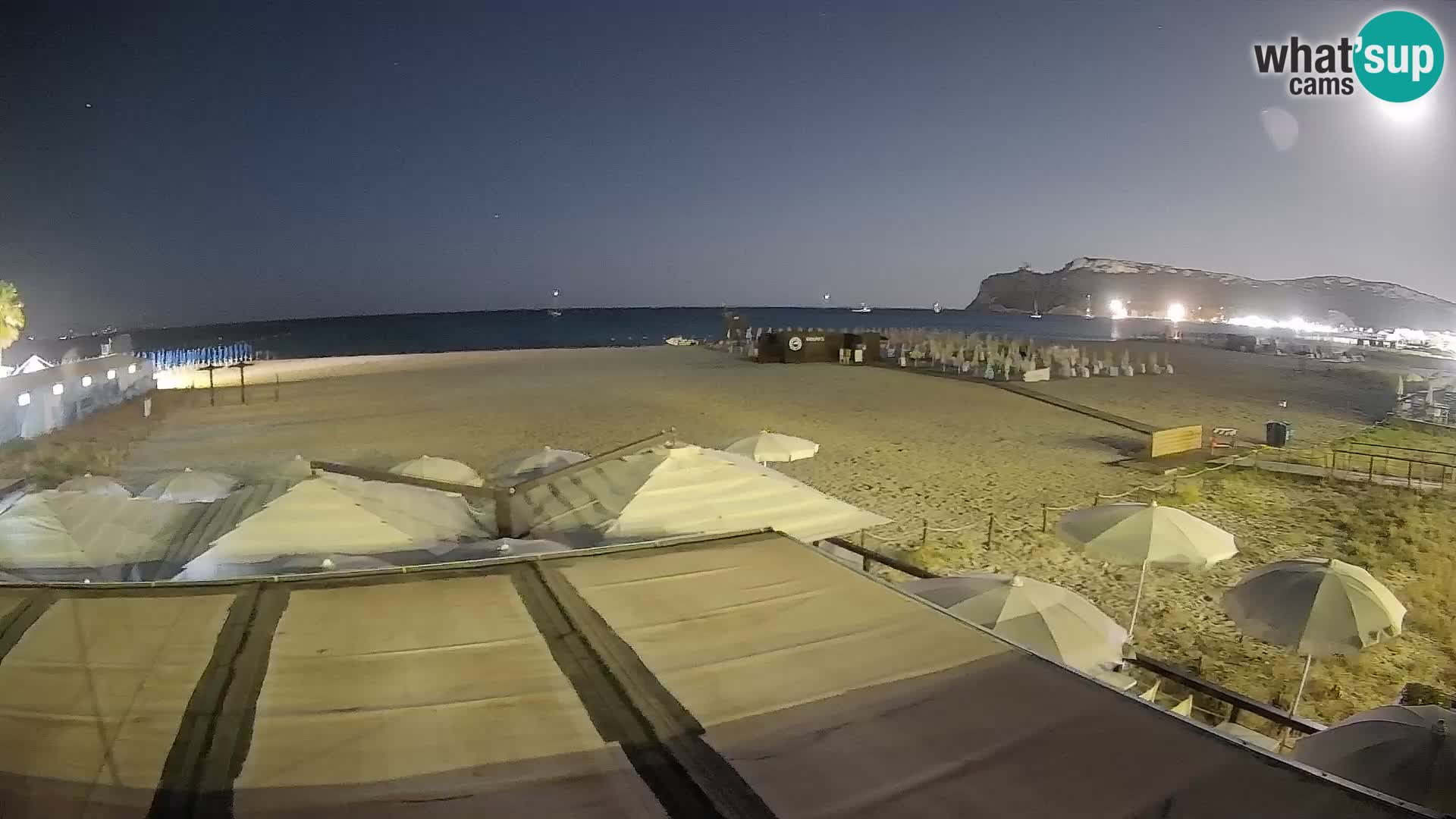 Poetto beach webcam | Cagliari | Sardinia