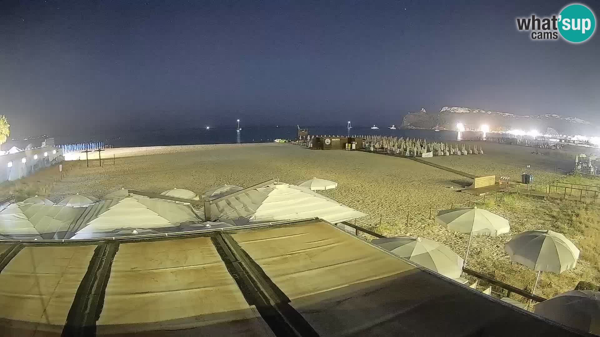 Poetto beach webcam | Cagliari | Sardinia