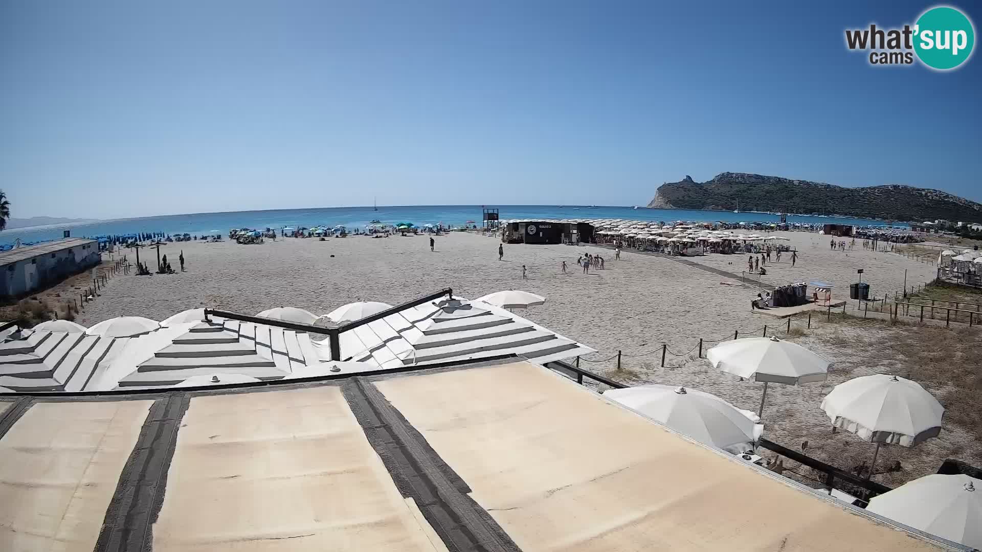 Poetto beach webcam | Cagliari | Sardinia