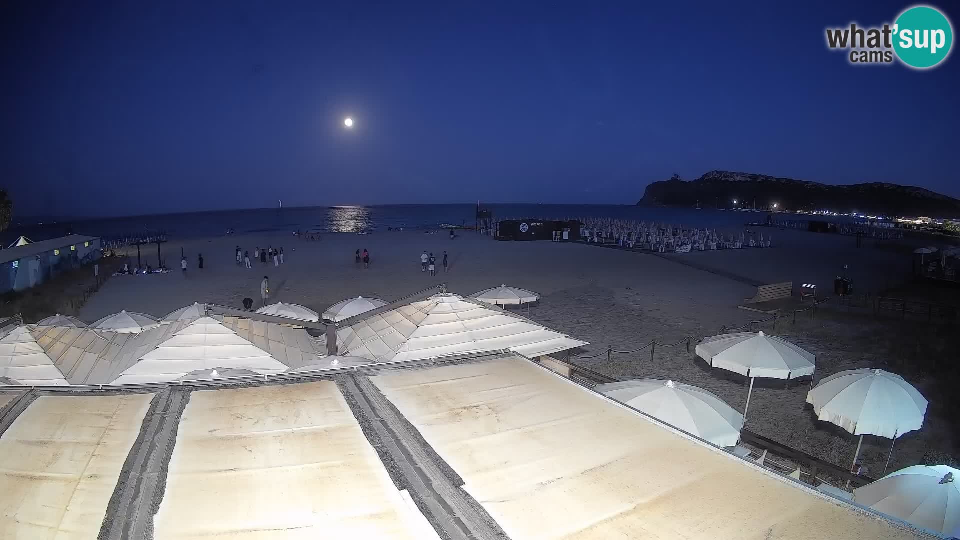 Poetto beach webcam | Cagliari | Sardinia