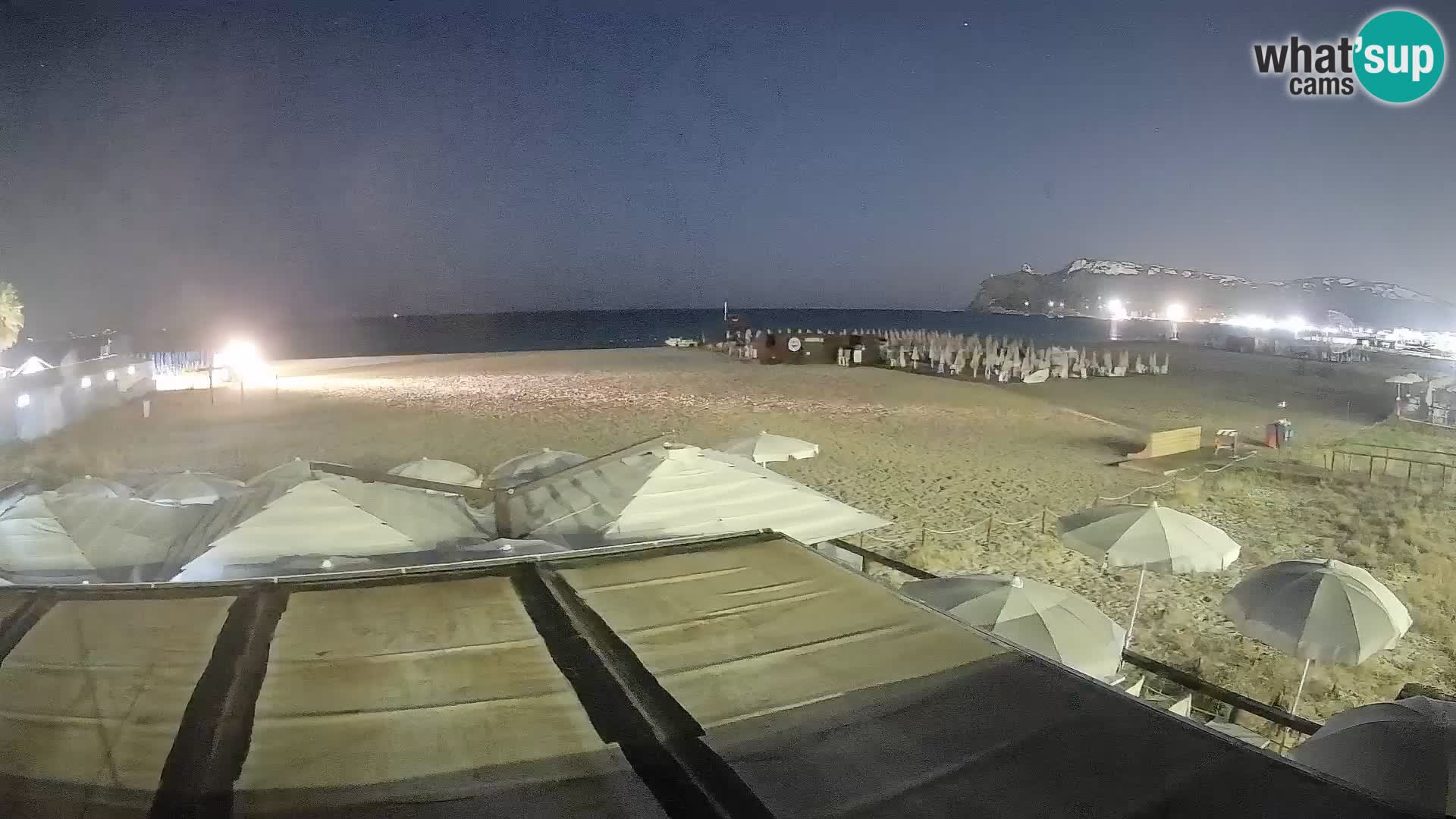 Poetto beach webcam | Cagliari | Sardinia