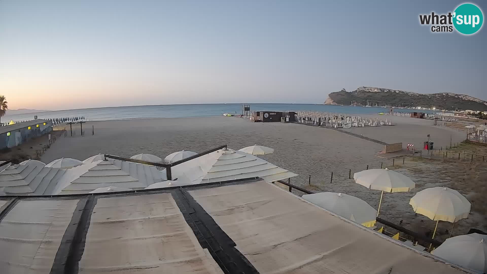Poetto beach webcam | Cagliari | Sardinia