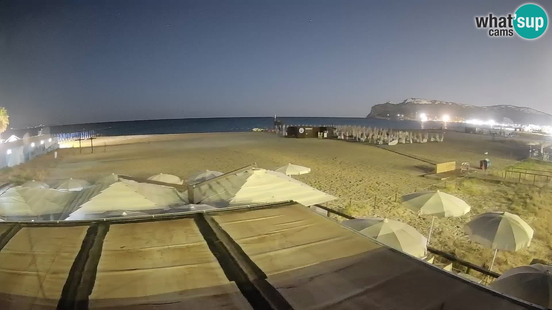 Poetto beach webcam | Cagliari | Sardinia