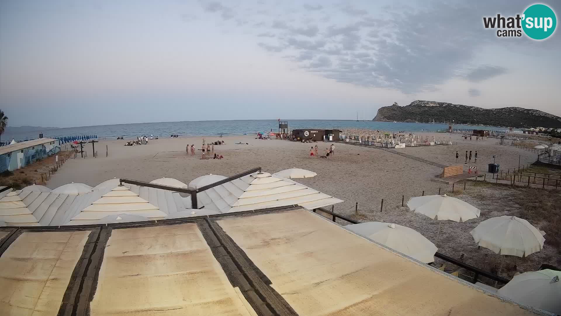 Poetto beach webcam | Cagliari | Sardinia