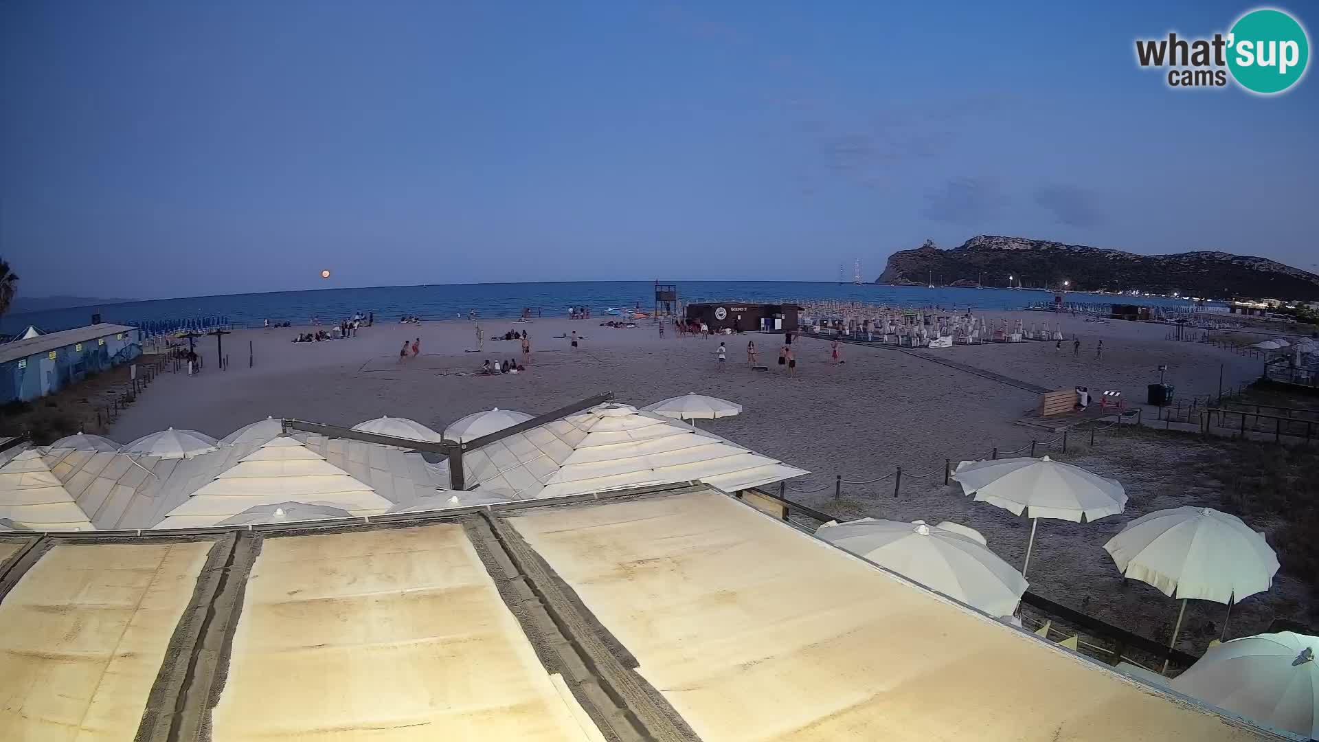 Poetto beach webcam | Cagliari | Sardinia
