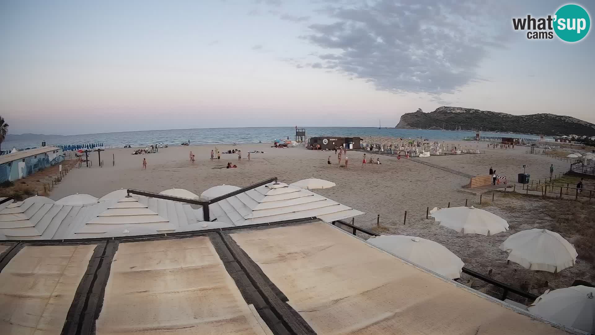 Webcam plage de Poetto | Cagliari | Sardaigne