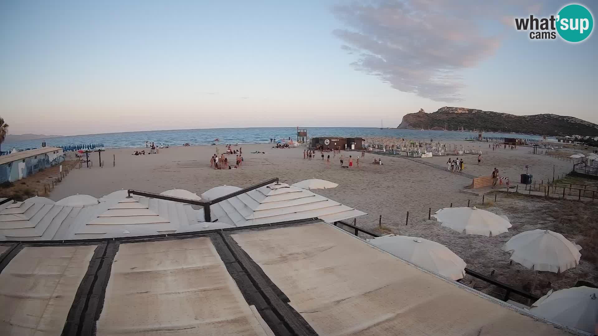 Poetto Strand Webcam | Cagliari | Sardinien