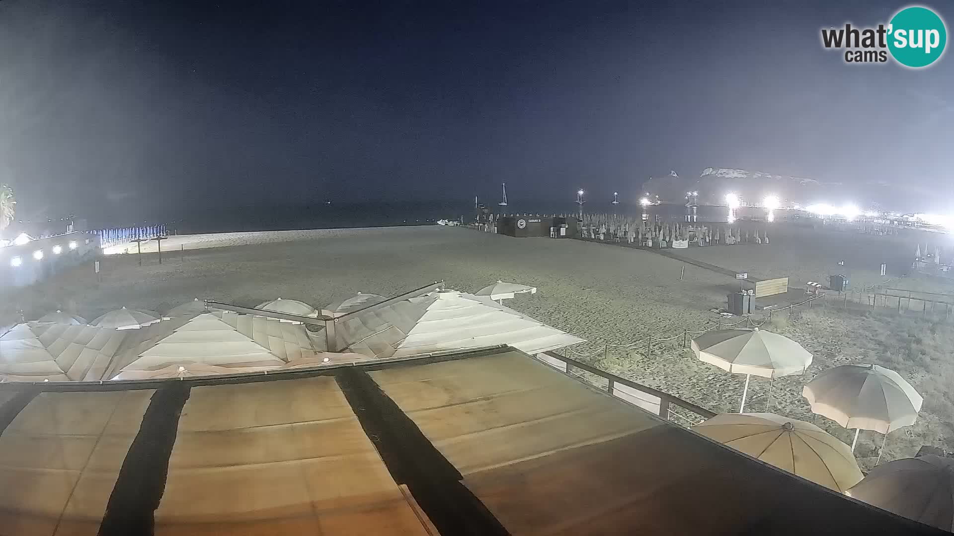 Webcam spiaggia del Poetto | Cagliari | Sardegna