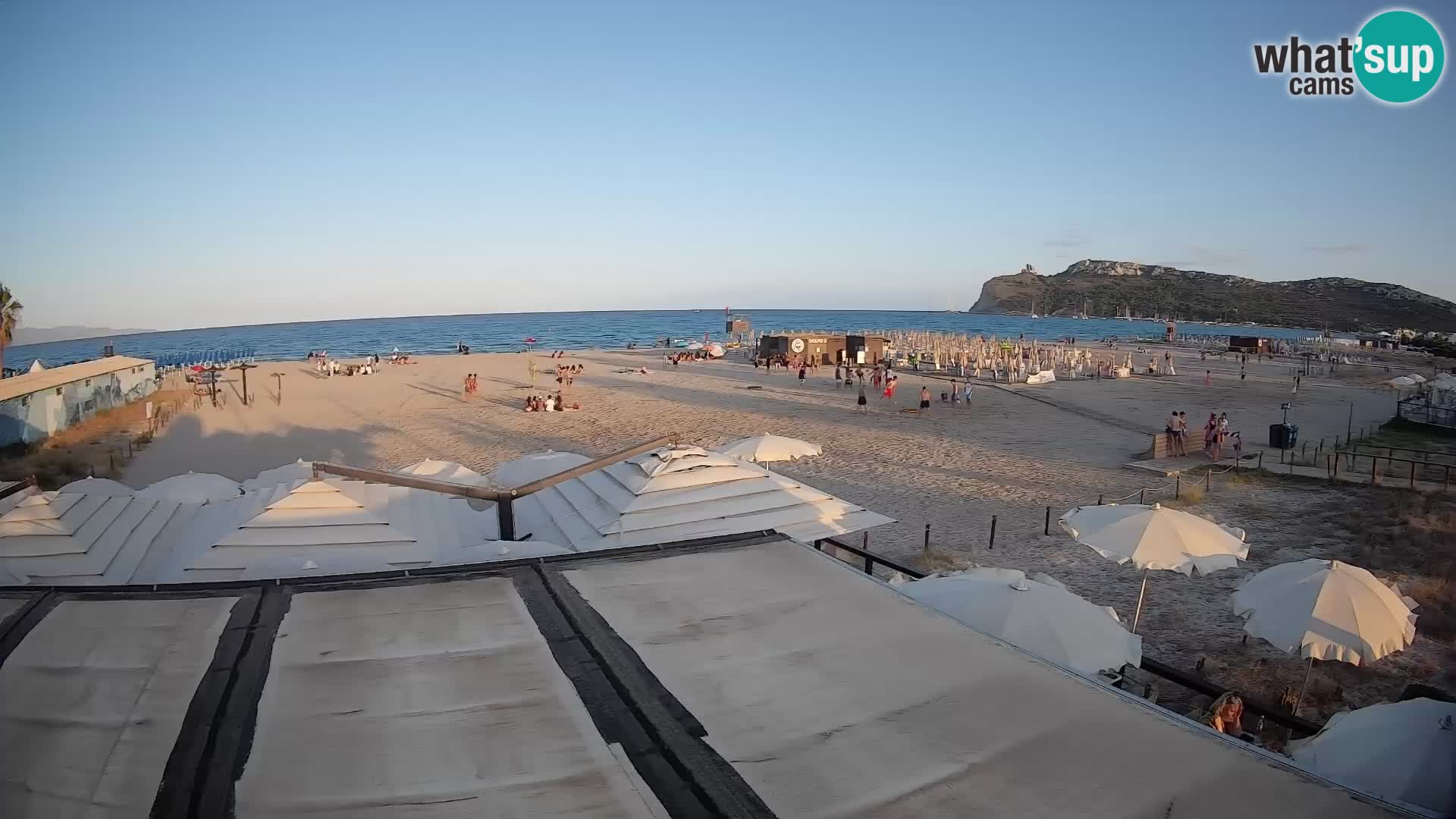 Webcam spiaggia del Poetto | Cagliari | Sardegna