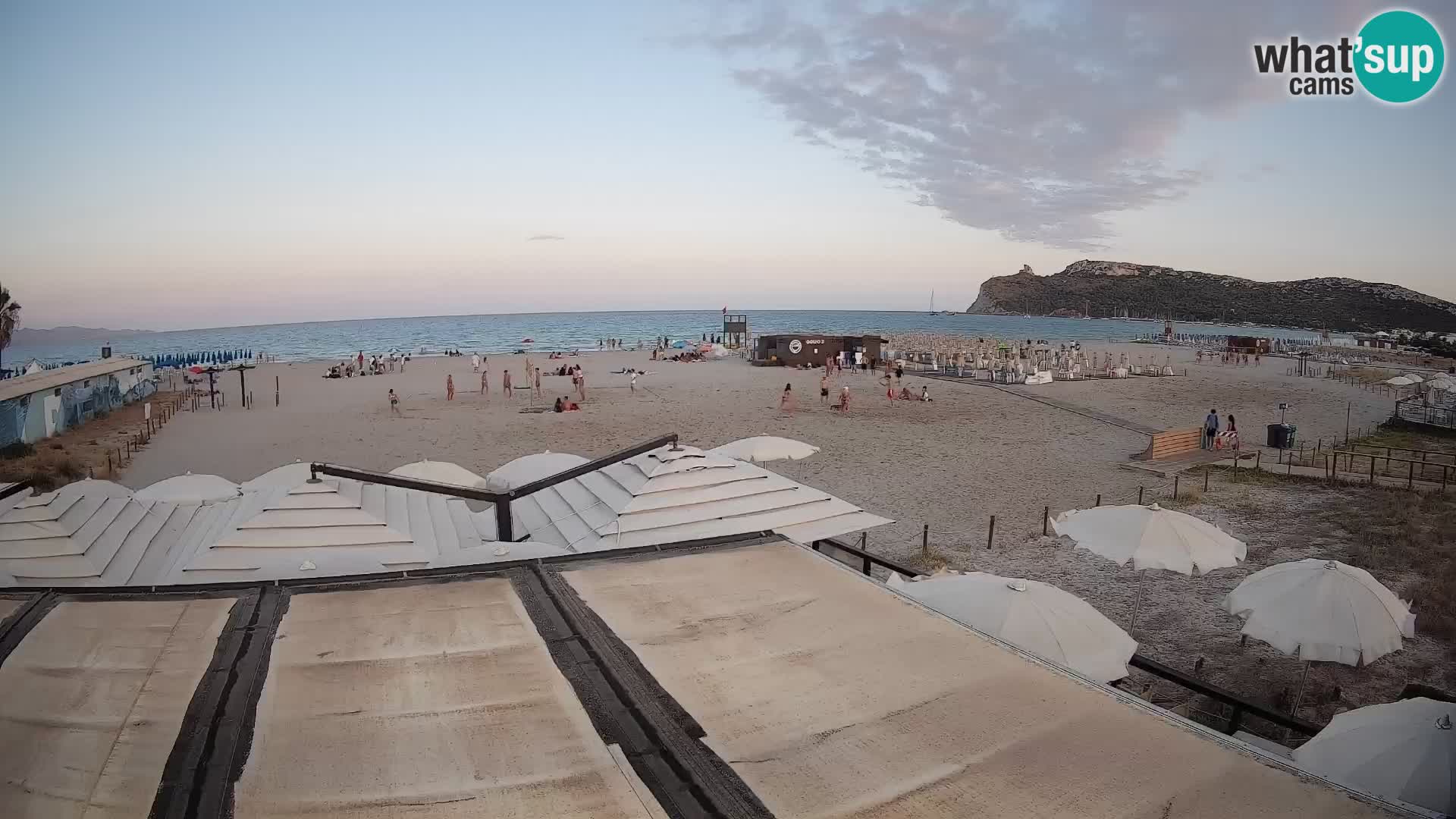 Poetto Strand Webcam | Cagliari | Sardinien
