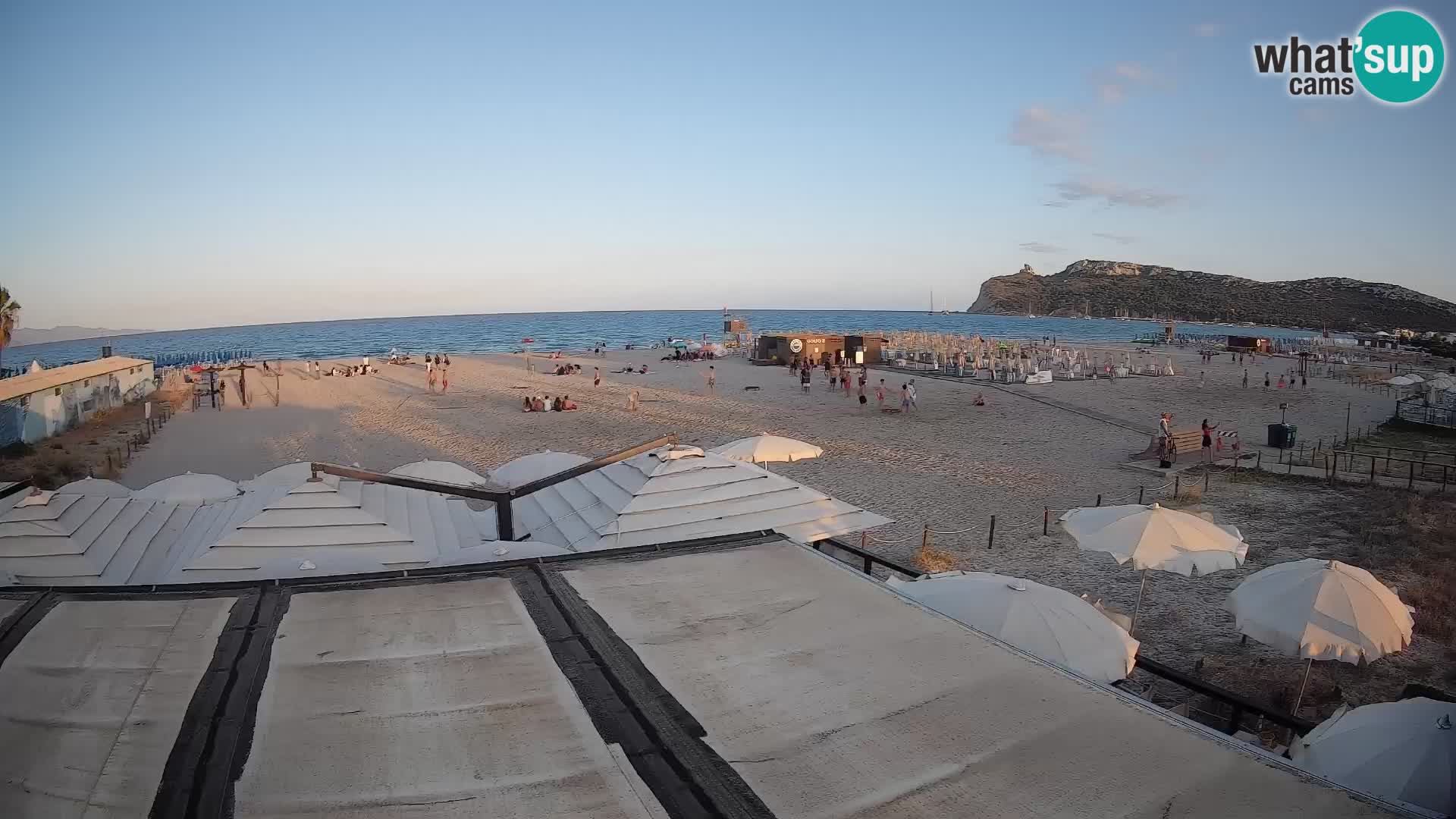Poetto Strand Webcam | Cagliari | Sardinien