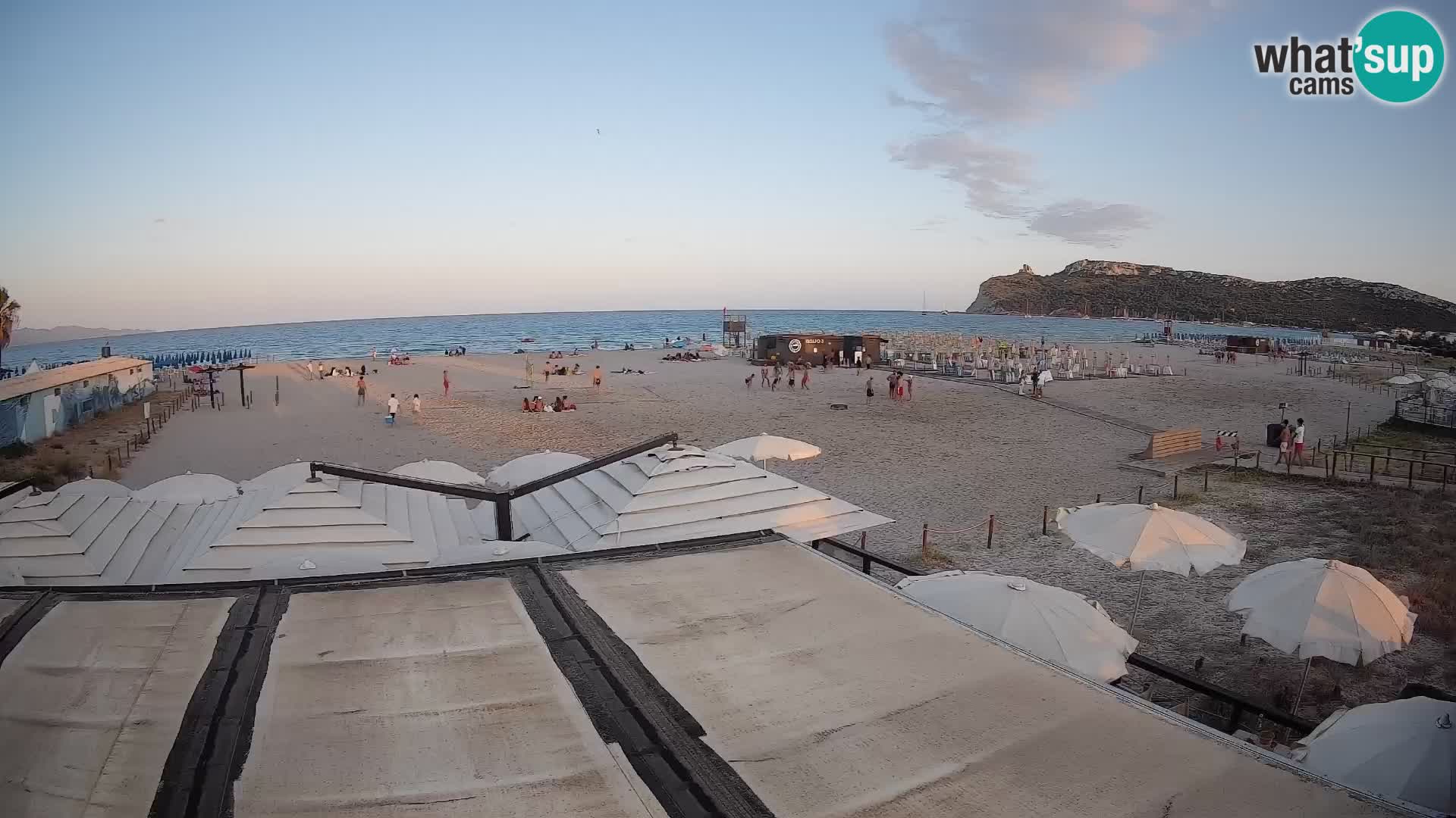 Webcam playa de Poetto | Cagliari | Cerdeña