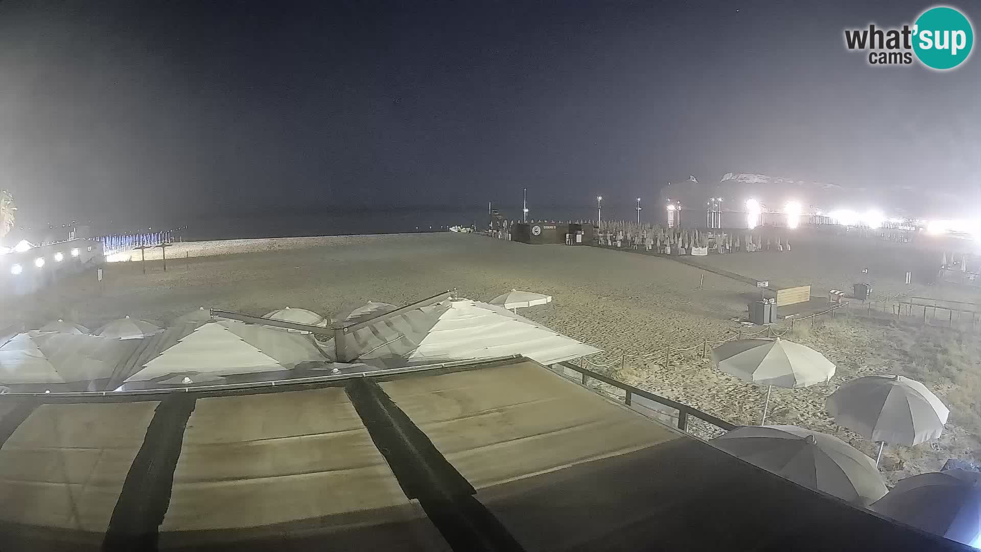 Poetto beach webcam | Cagliari | Sardinia