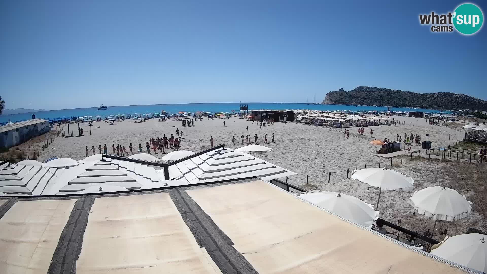 Poetto beach webcam | Cagliari | Sardinia