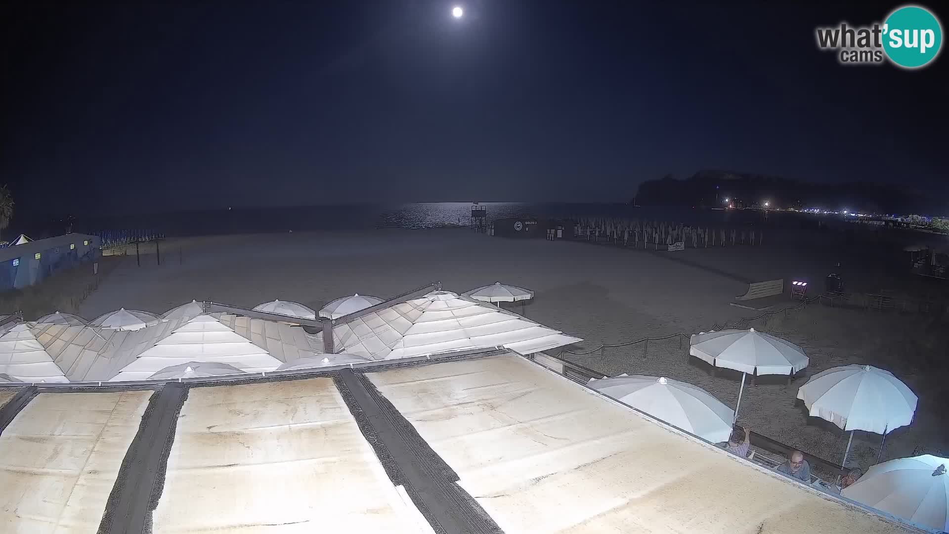 Poetto beach webcam | Cagliari | Sardinia