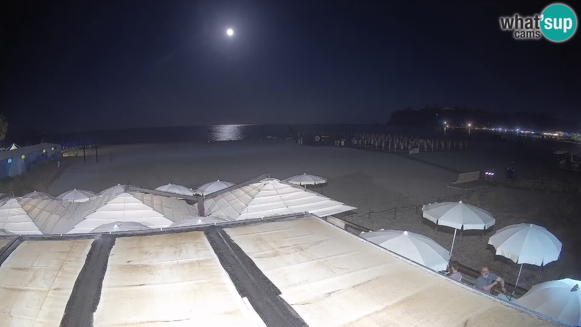 Poetto beach webcam | Cagliari | Sardinia