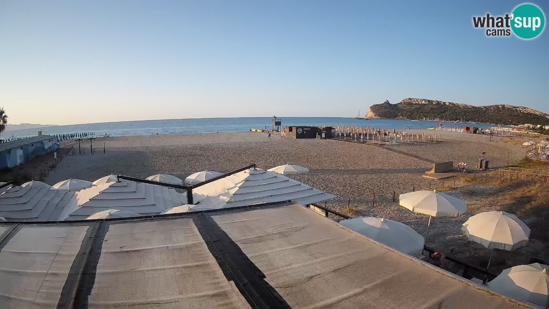 Poetto beach webcam | Cagliari | Sardinia