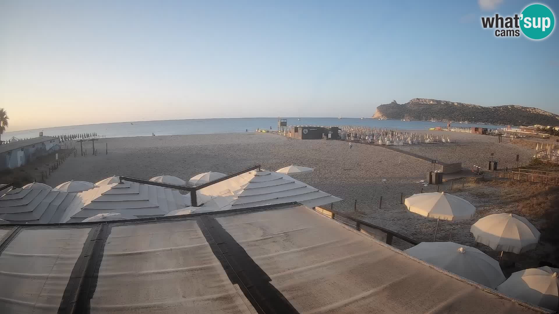 Poetto Strand Webcam | Cagliari | Sardinien