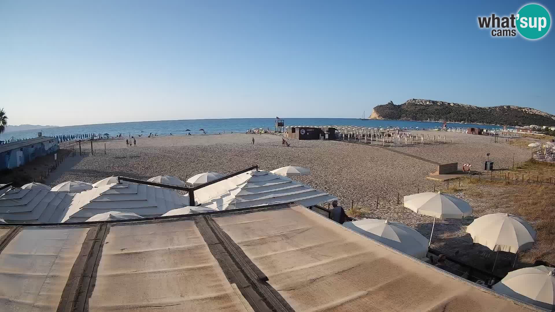Poetto beach webcam | Cagliari | Sardinia