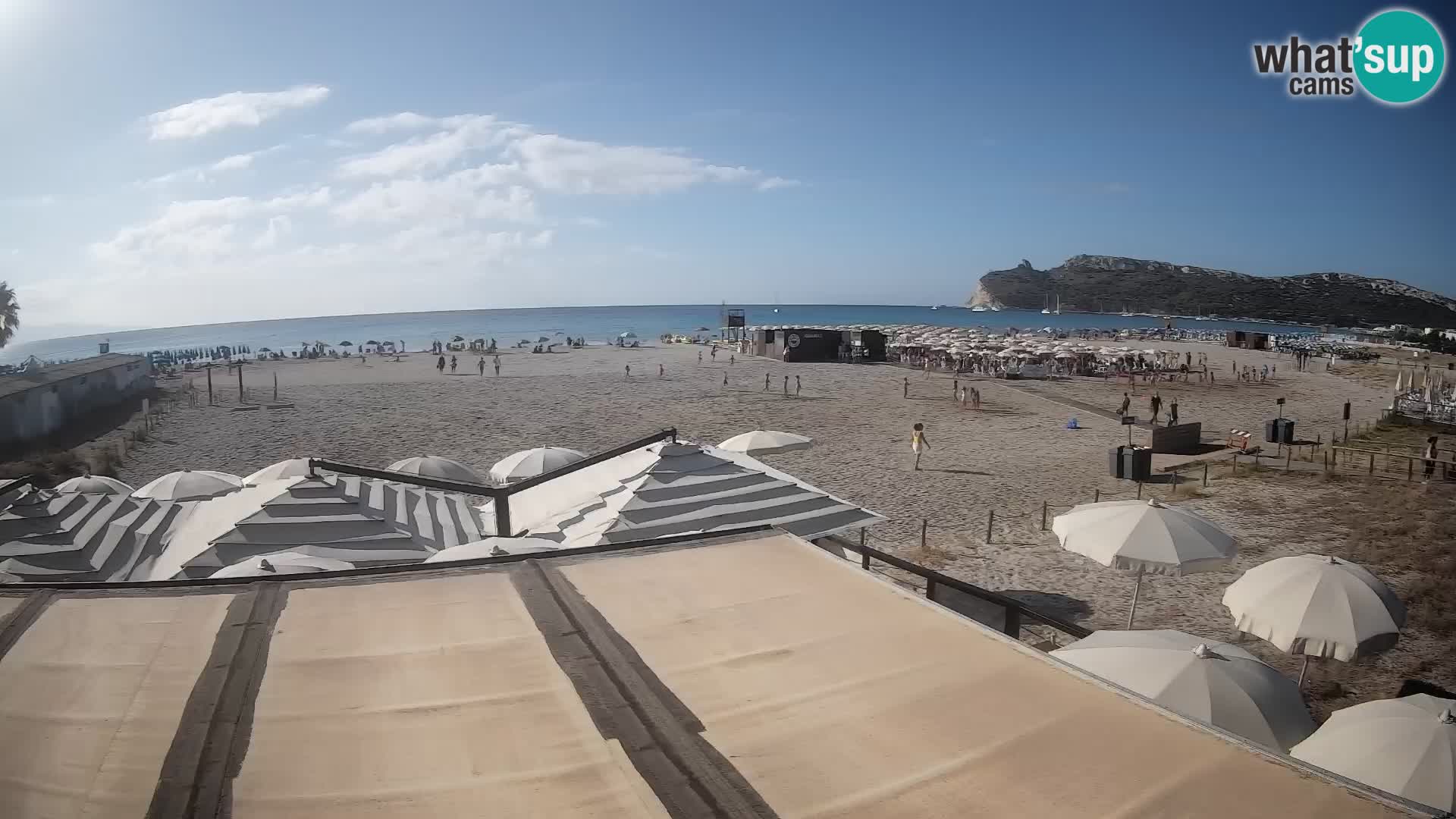 Webcam spiaggia del Poetto | Cagliari | Sardegna