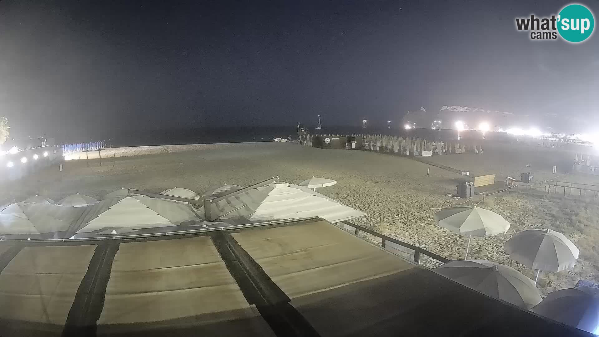 Poetto beach webcam | Cagliari | Sardinia