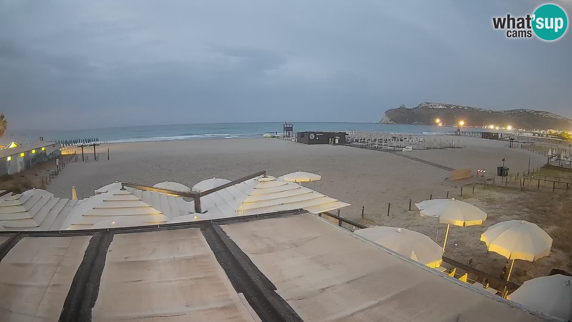 Poetto beach webcam | Cagliari | Sardinia