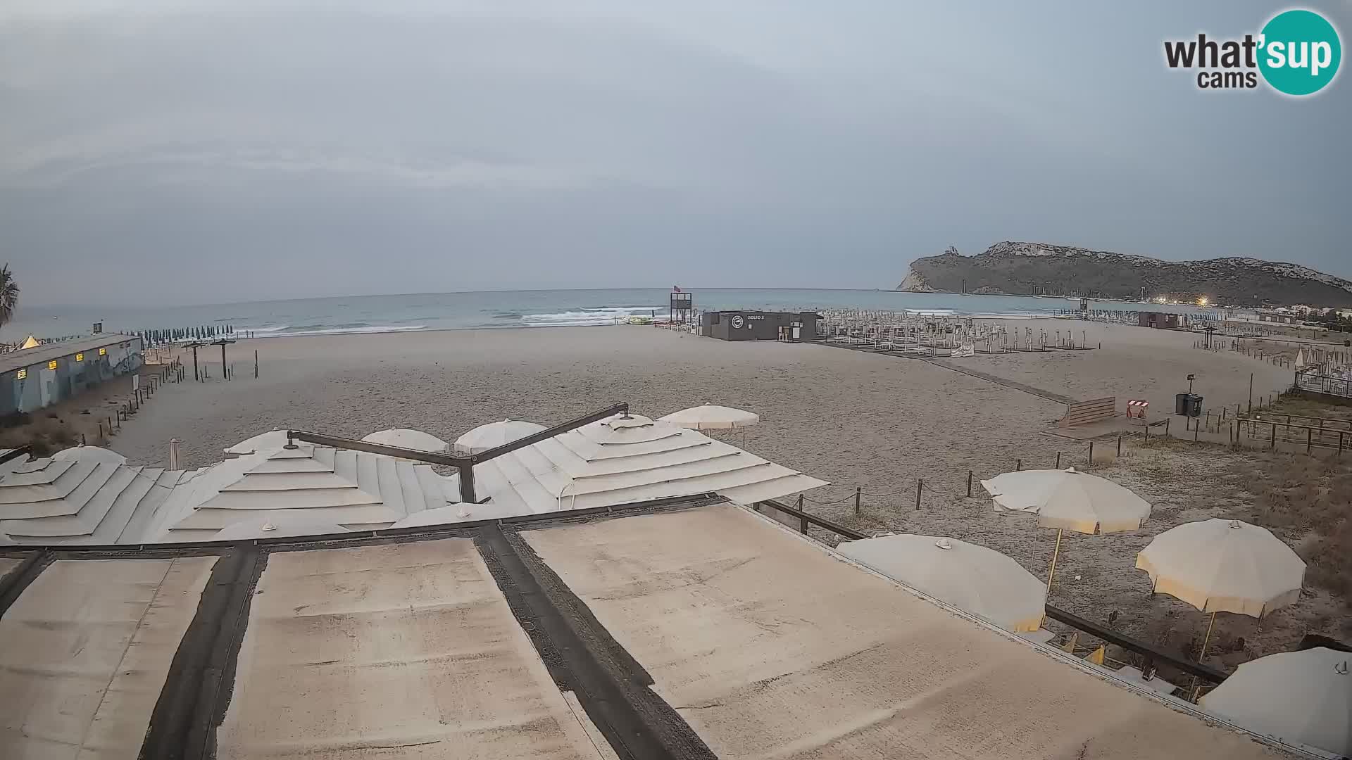 Poetto beach webcam | Cagliari | Sardinia