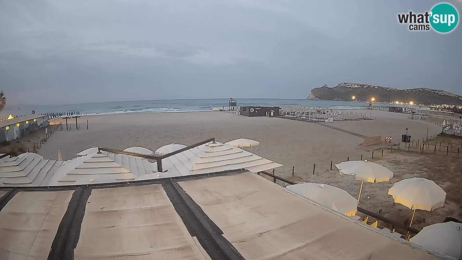 Poetto beach webcam | Cagliari | Sardinia