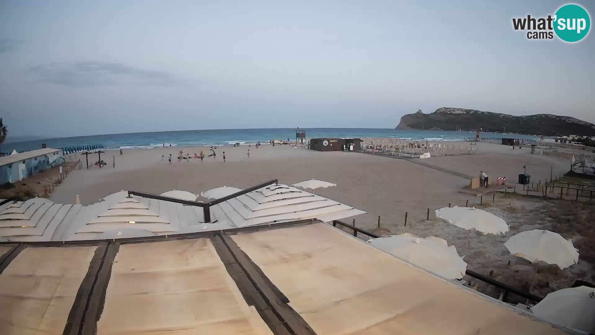 Poetto beach webcam | Cagliari | Sardinia