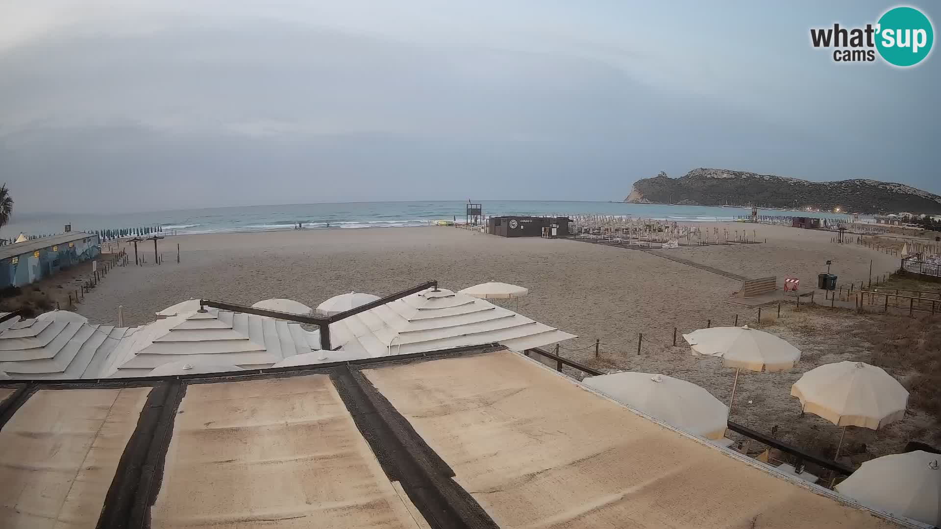 Poetto beach webcam | Cagliari | Sardinia