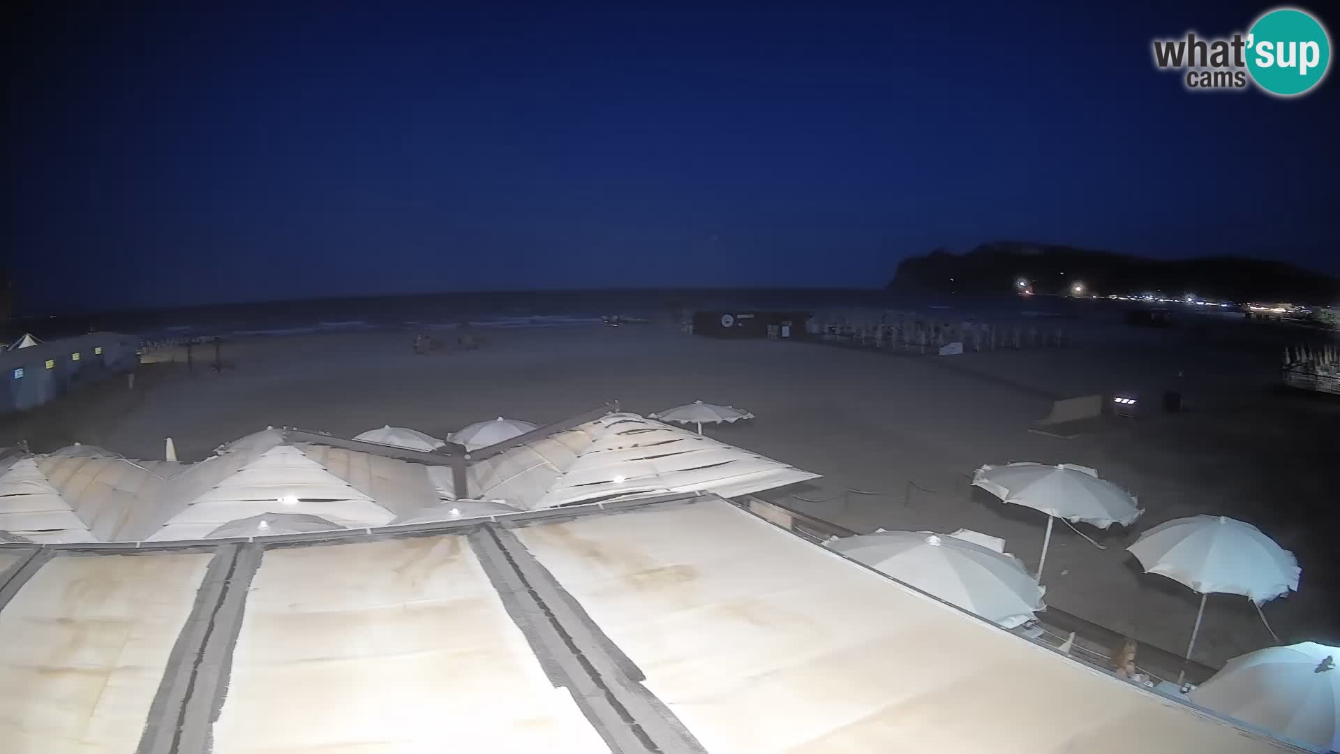 Poetto beach webcam | Cagliari | Sardinia