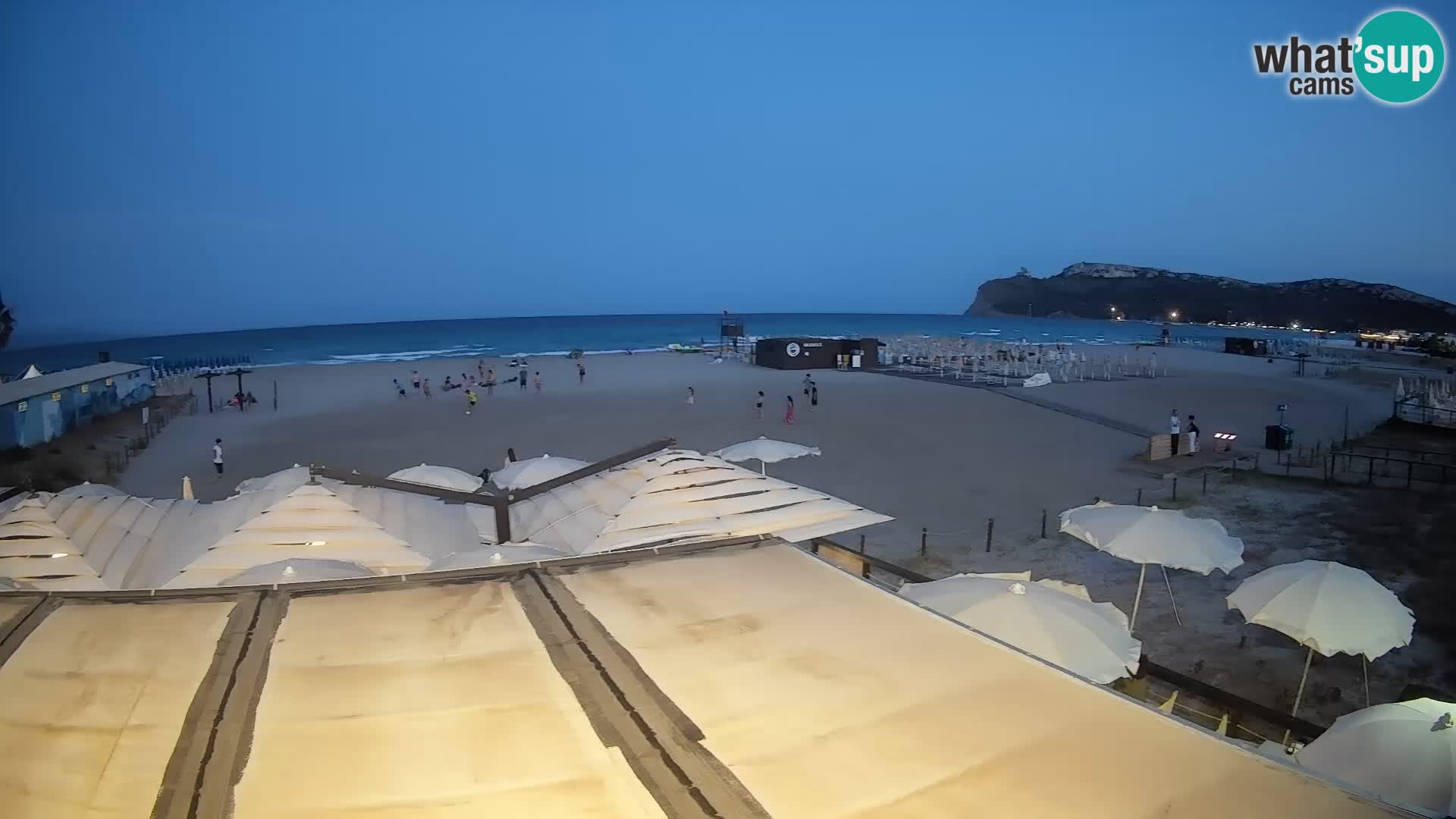 Poetto beach webcam | Cagliari | Sardinia