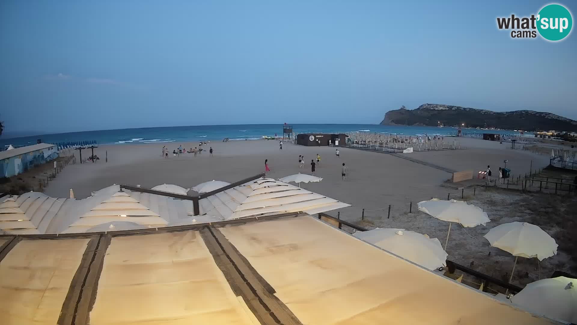 Webcam spiaggia del Poetto | Cagliari | Sardegna