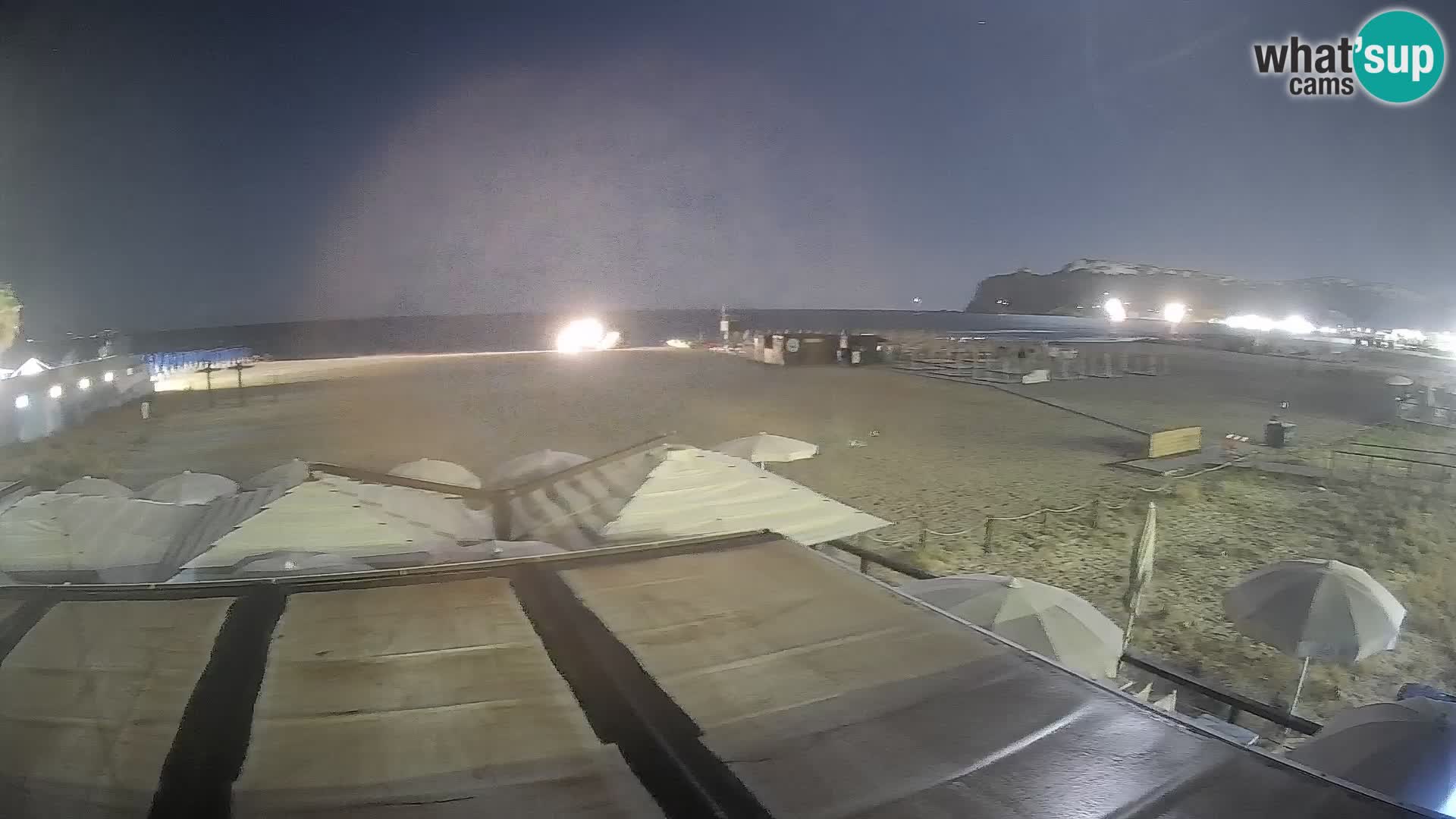 Poetto beach webcam | Cagliari | Sardinija