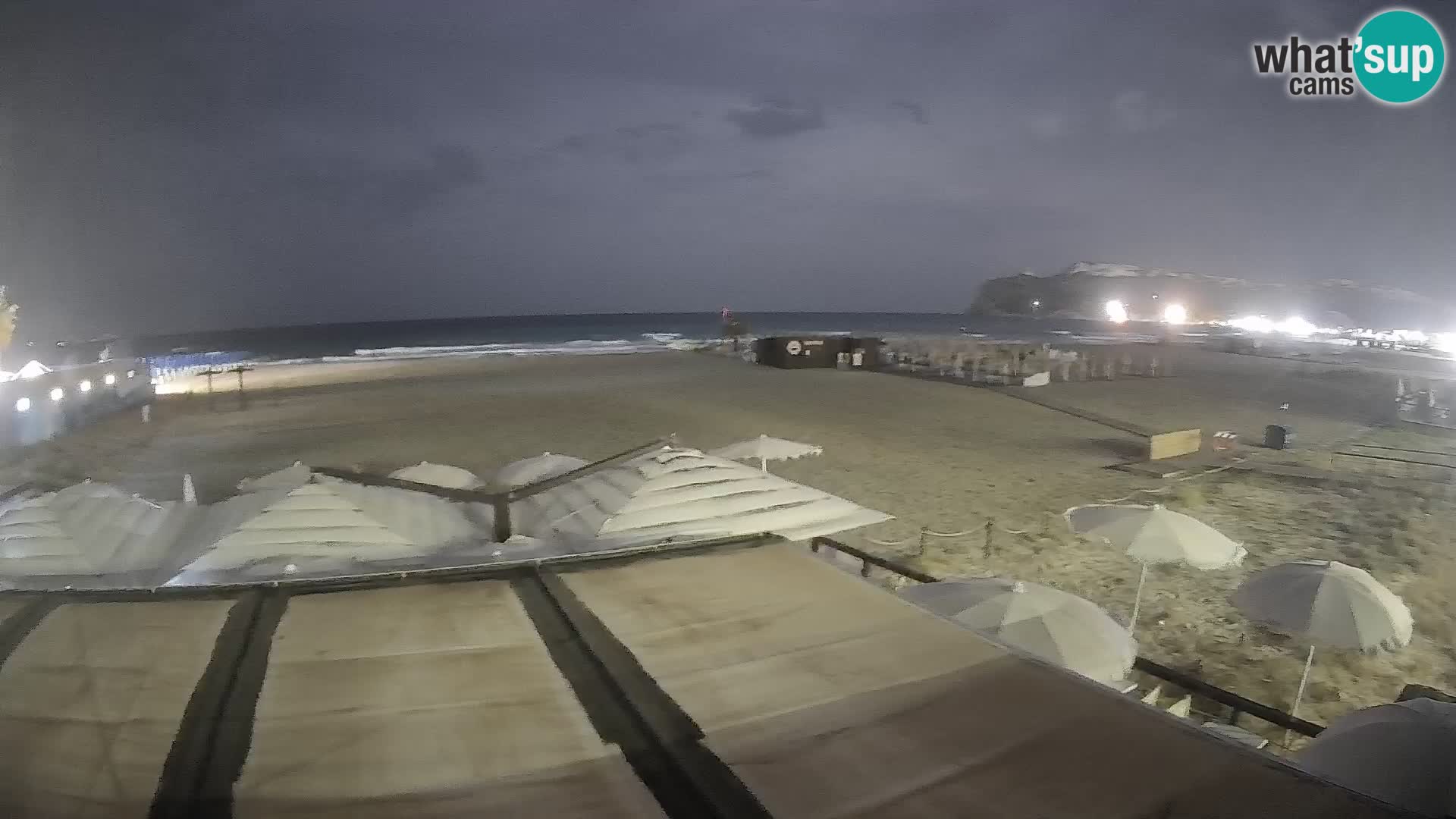 Poetto beach webcam | Cagliari | Sardinia
