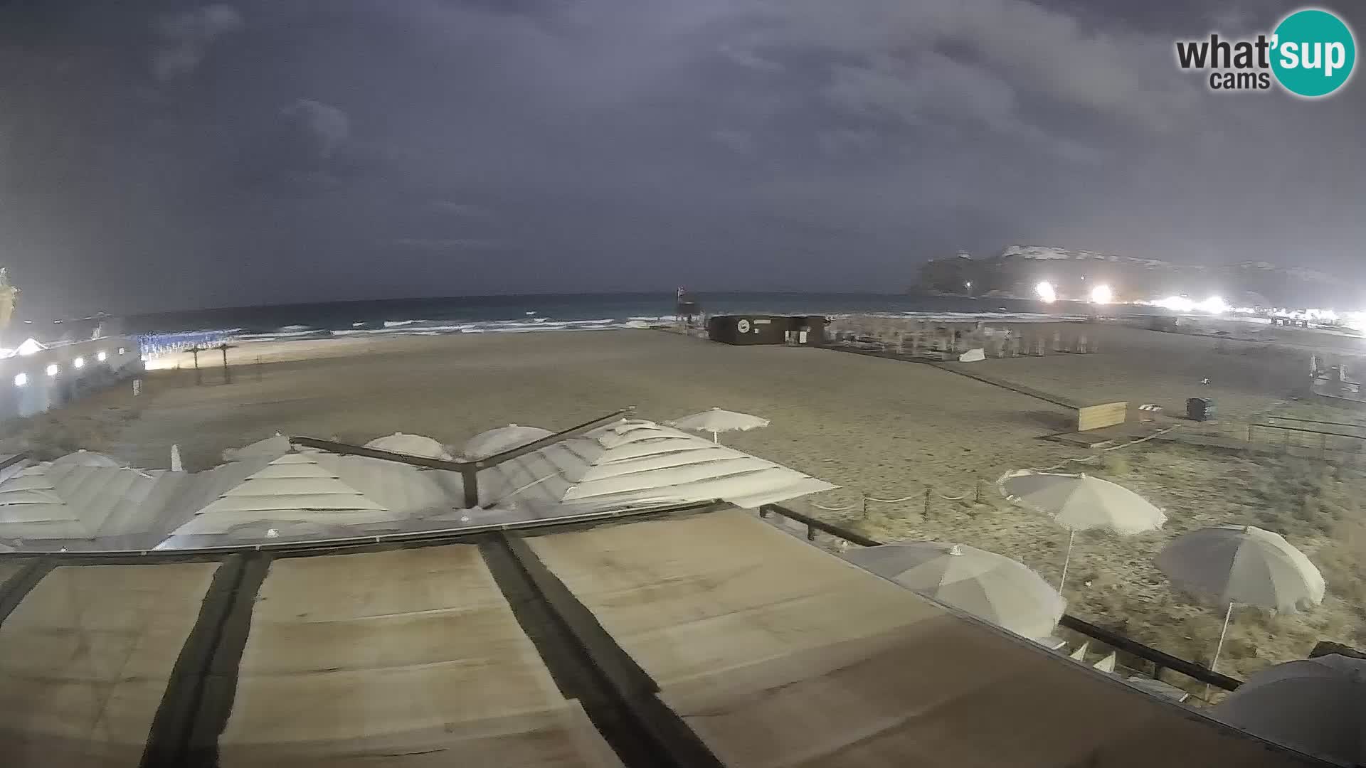 Poetto beach webcam | Cagliari | Sardinia