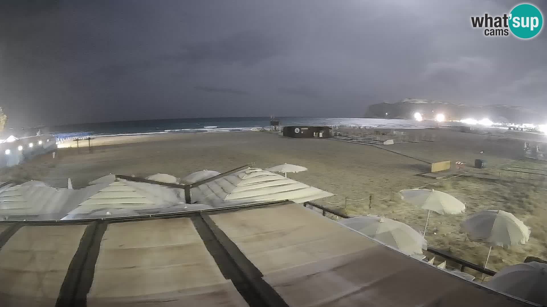 Poetto beach webcam | Cagliari | Sardinija