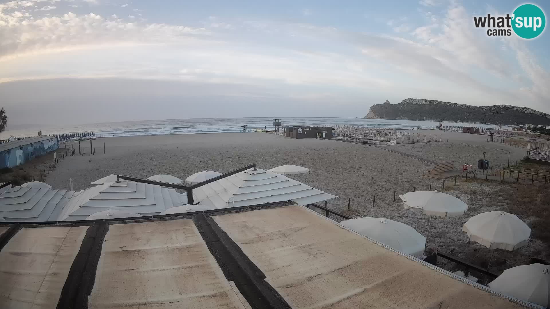 Poetto beach webcam | Cagliari | Sardinija