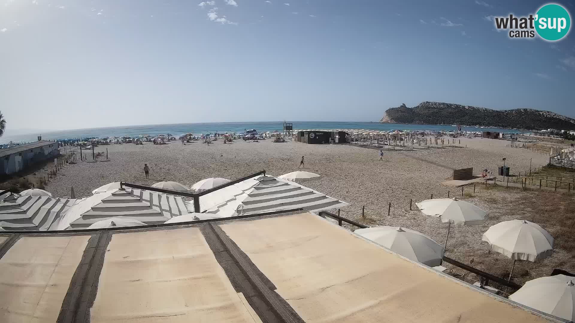 Webcam plage de Poetto | Cagliari | Sardaigne