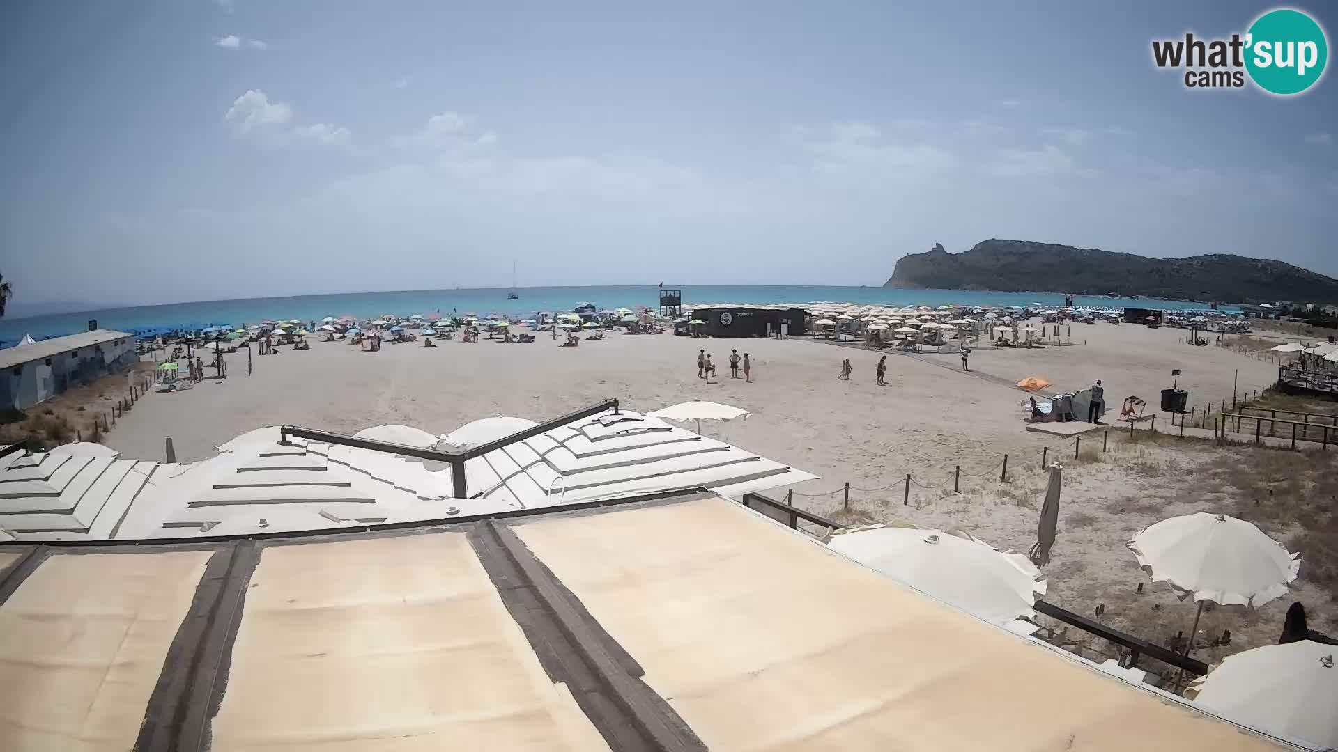 Poetto beach webcam | Cagliari | Sardinia