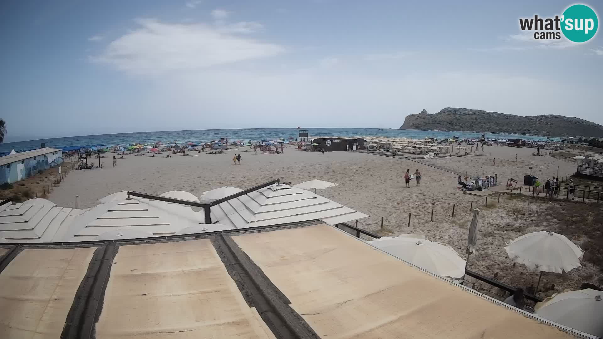 Poetto beach webcam | Cagliari | Sardinia
