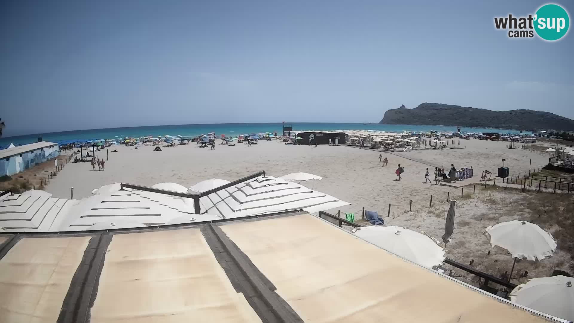 Webcam spiaggia del Poetto | Cagliari | Sardegna