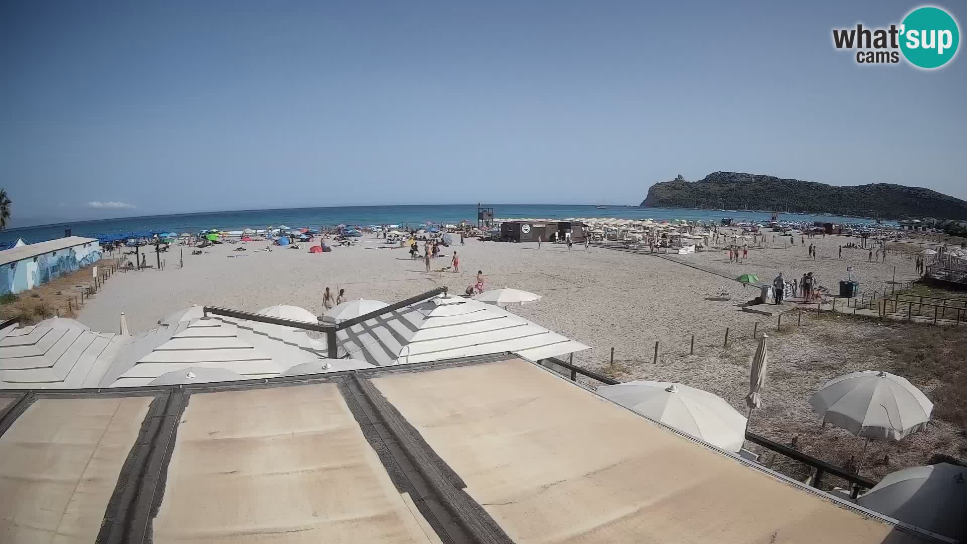 Webcam playa de Poetto | Cagliari | Cerdeña