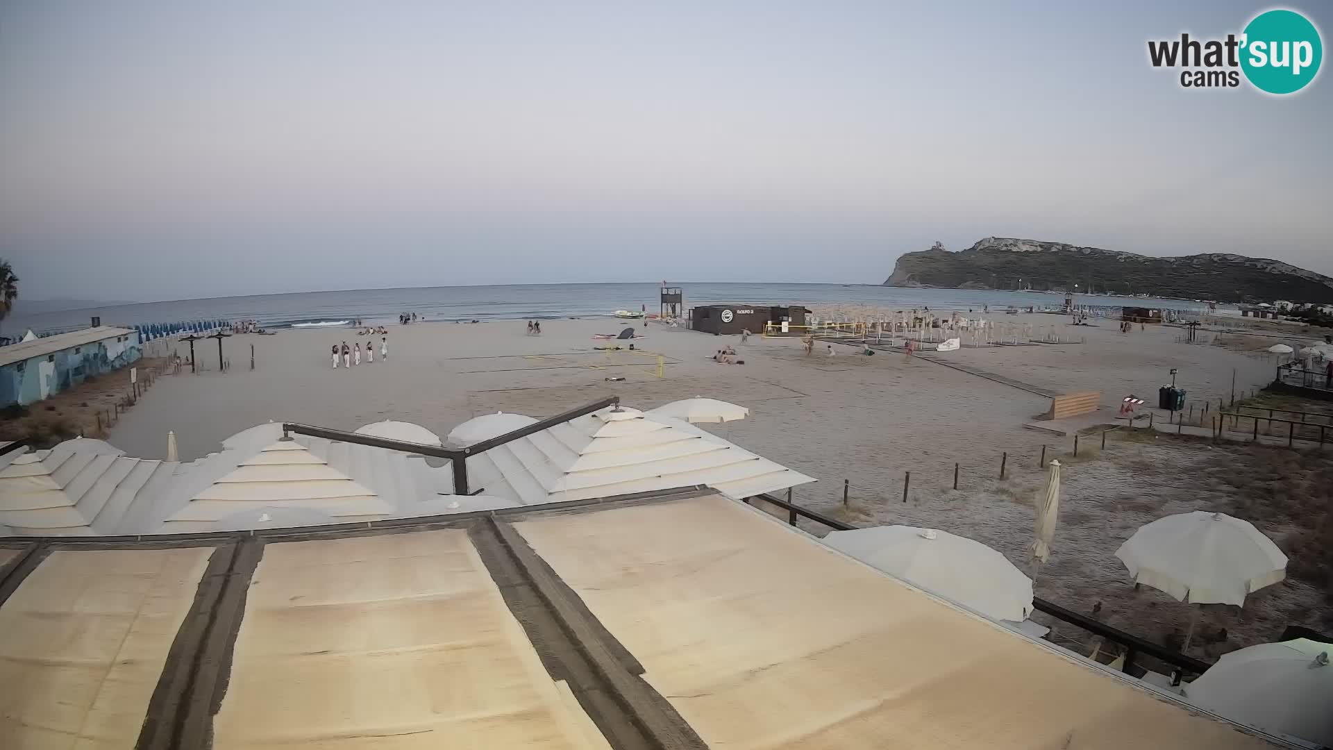 Poetto beach webcam | Cagliari | Sardinija