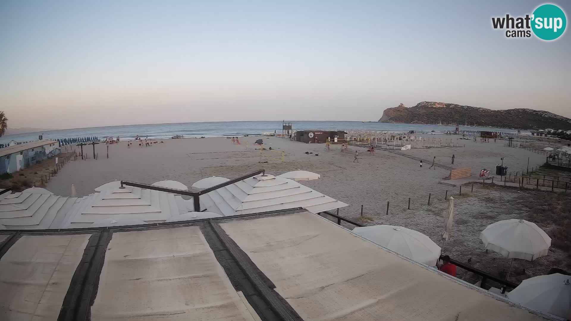 Webcam plage de Poetto | Cagliari | Sardaigne