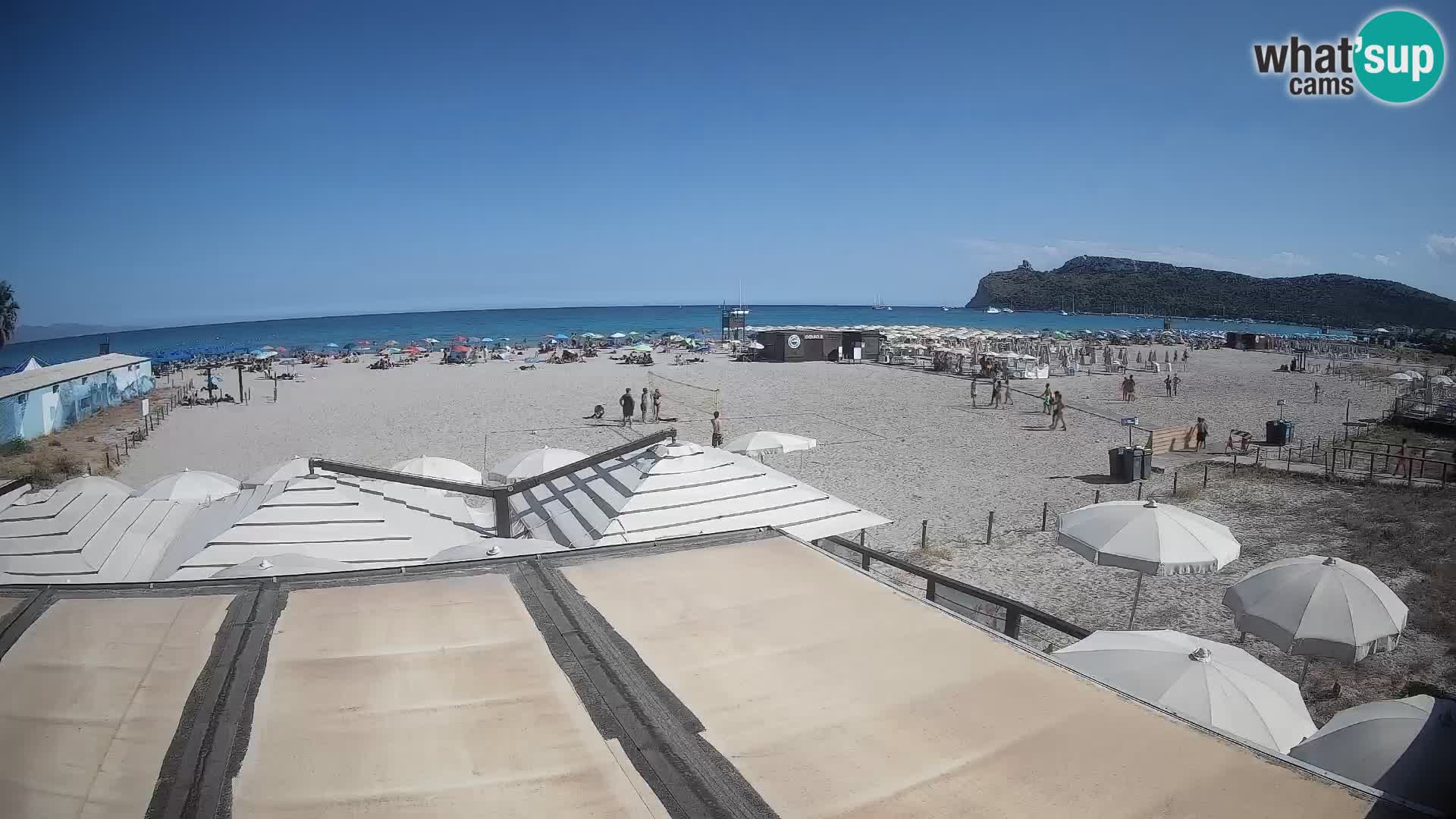 Poetto beach webcam | Cagliari | Sardinia
